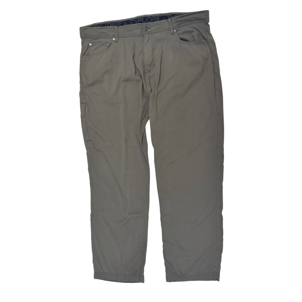 Gerry Mens Hiking Utility Pants Olive Green Outdoor Adventure 40x30 2668